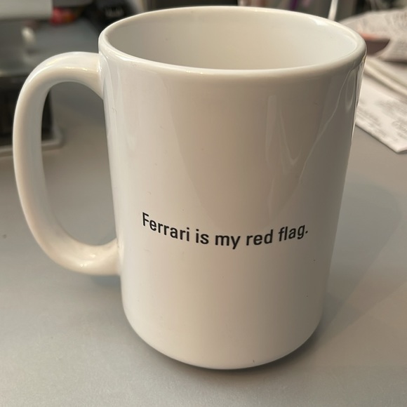 Ferrari is my red flag mug - Picture 2 of 2